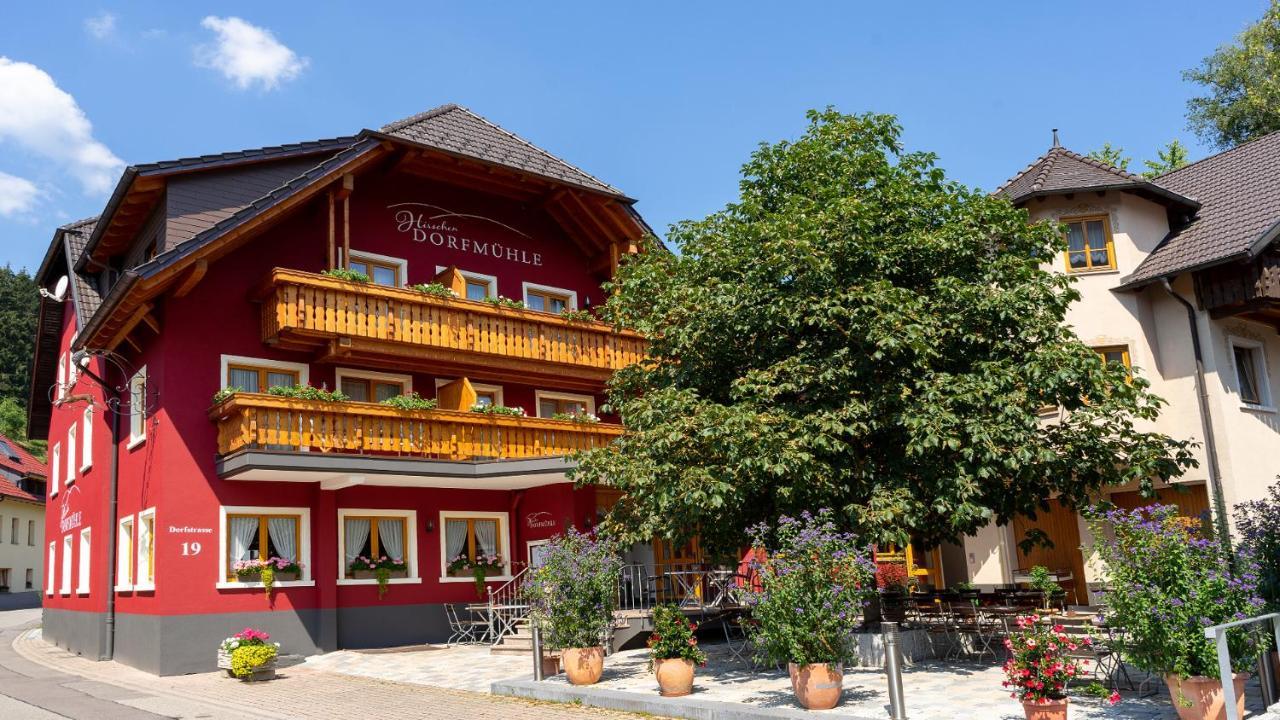 Hirschen-Dorfmuehle Biederbach Exterior foto