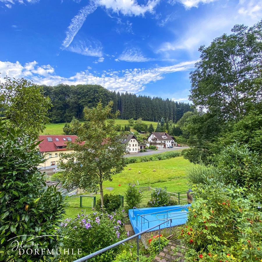 Hirschen-Dorfmuehle Biederbach Exterior foto